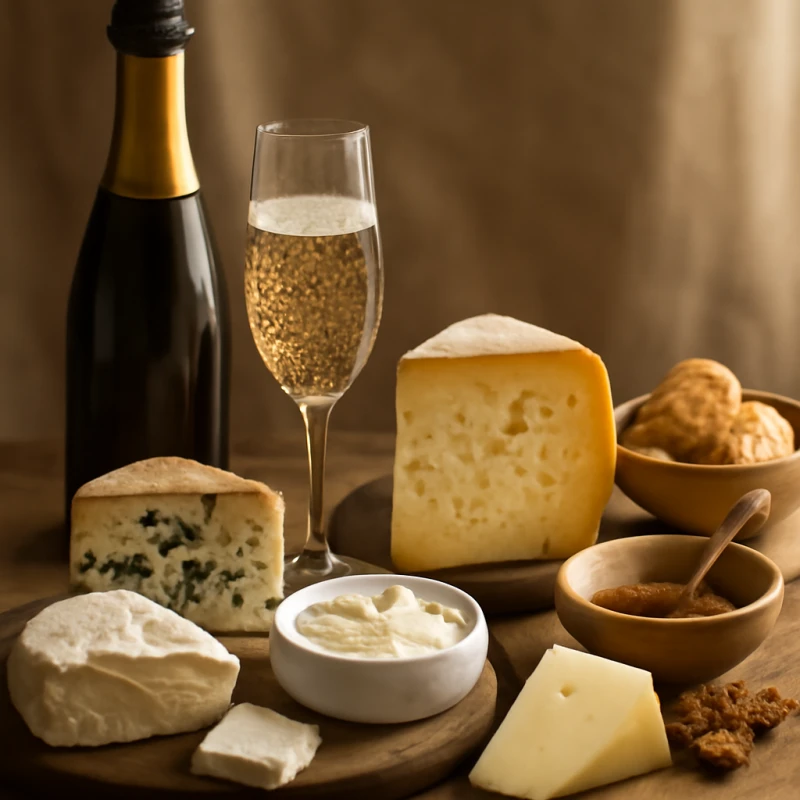 Champagne en Kaas